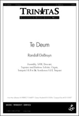 Te Deum SATB Choral Score cover